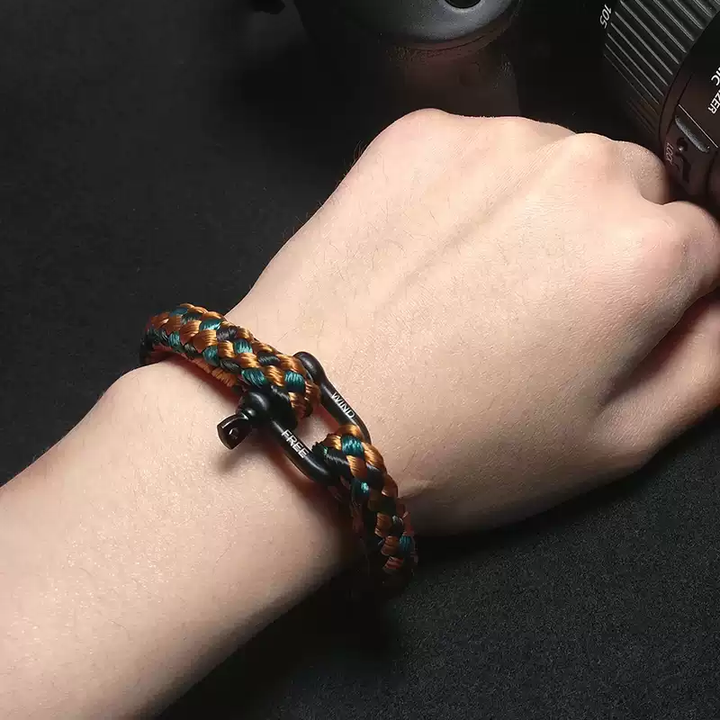 Hand-woven paracord men&