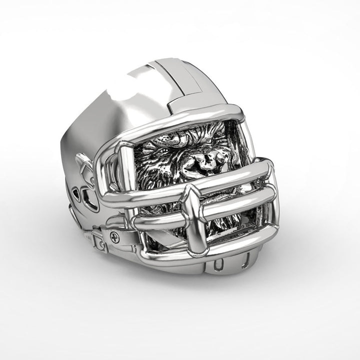 Gorilla rugby helmet ring