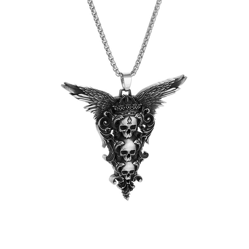 Skull Wing Pendant