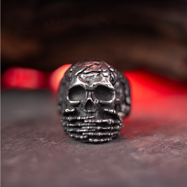 Silence Skull Ring