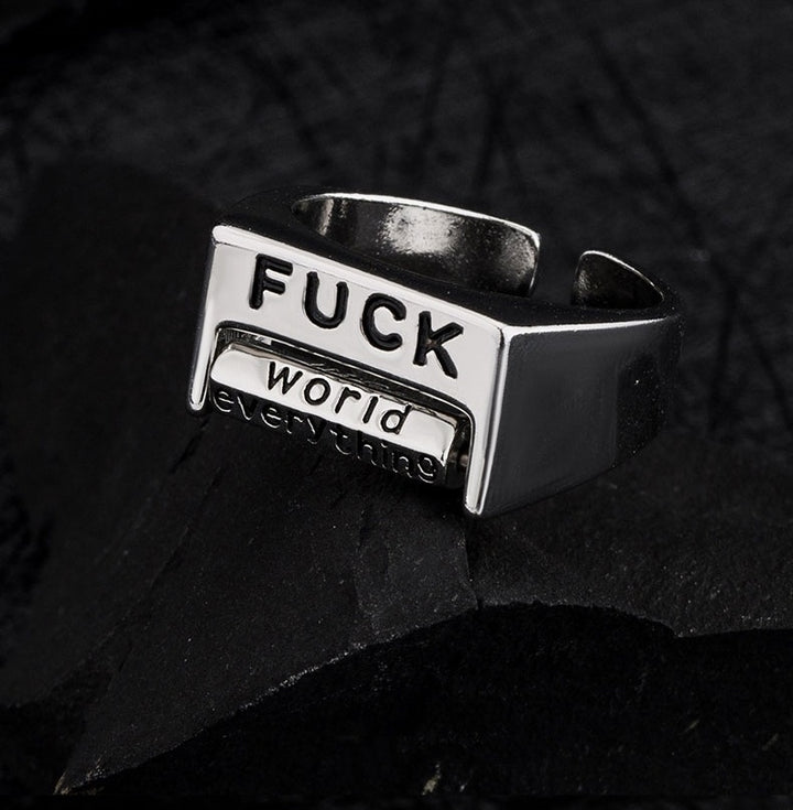 Emotion control, rotating ring