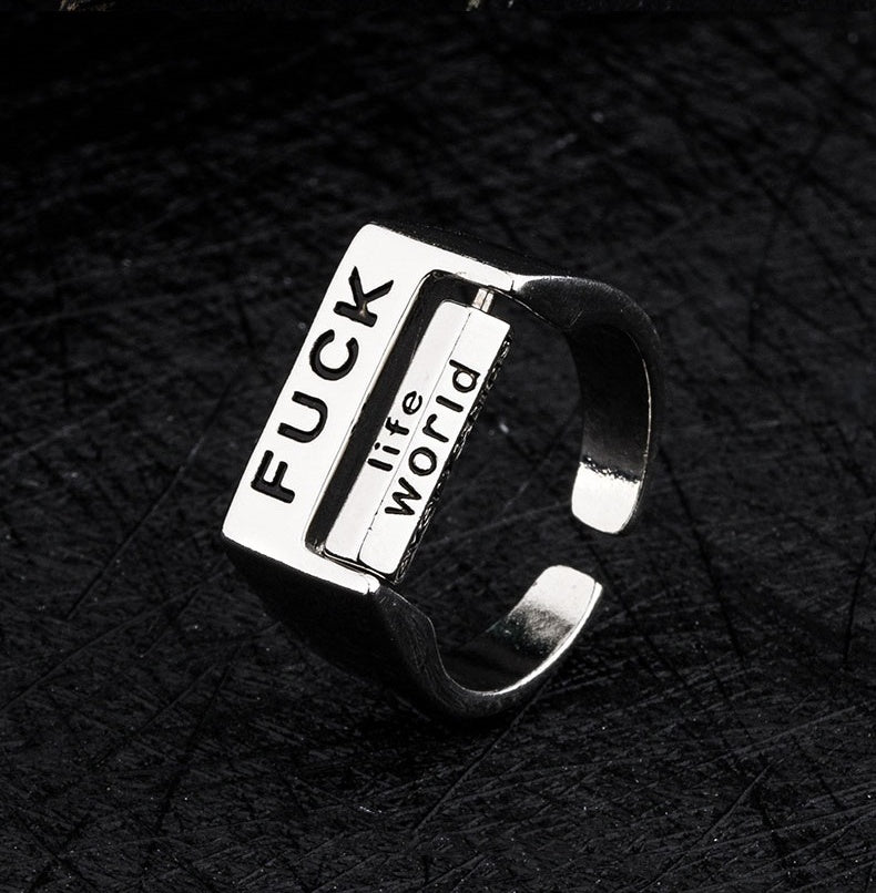 Emotion control, rotating ring