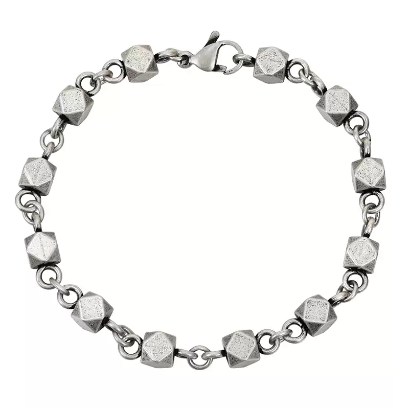 Vintage Geometric Cube Bracelet