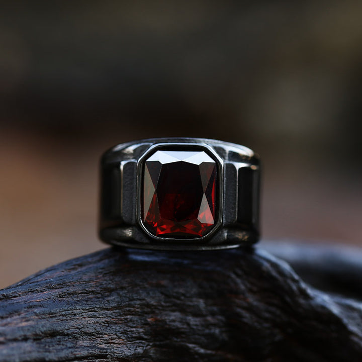 Dark Night Blood Flame Ring