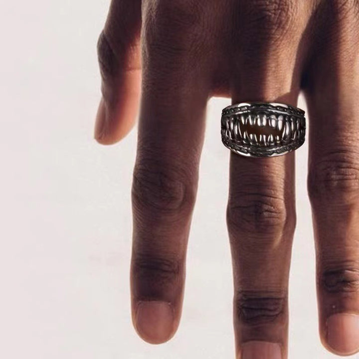 Gothic Devil Tooth Ring