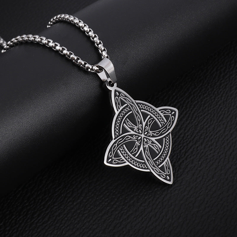 Vintage Celtic Love Knot Necklace