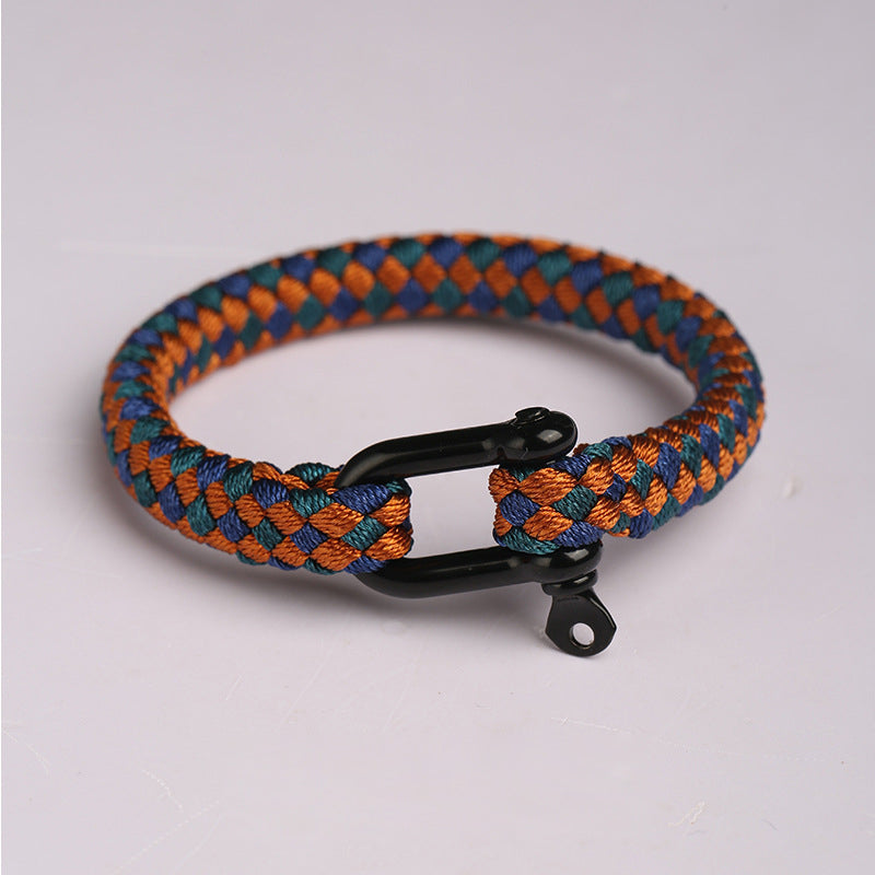 Hand-woven paracord men&