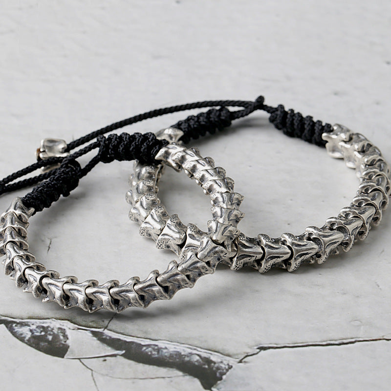 Vintage Vertebrae Paracord Bracelet