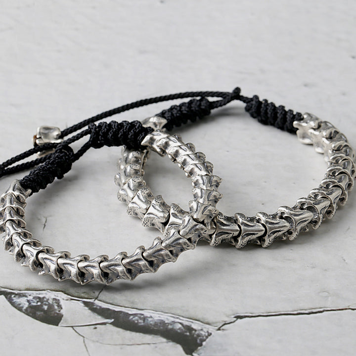 Vintage Vertebrae Paracord Bracelet