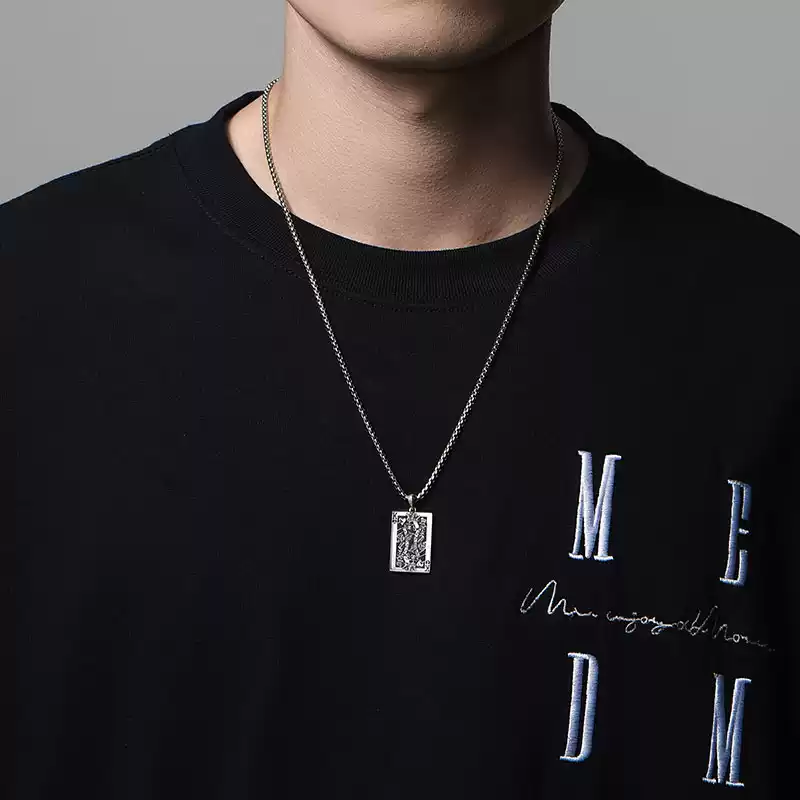 Playing Cards King K Necklace