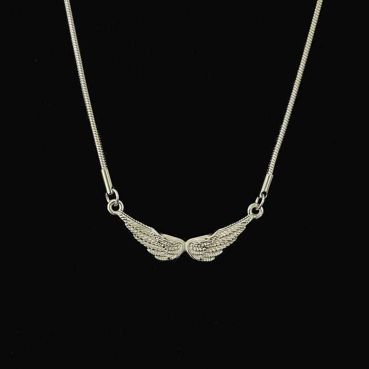 Angel wings wings necklace