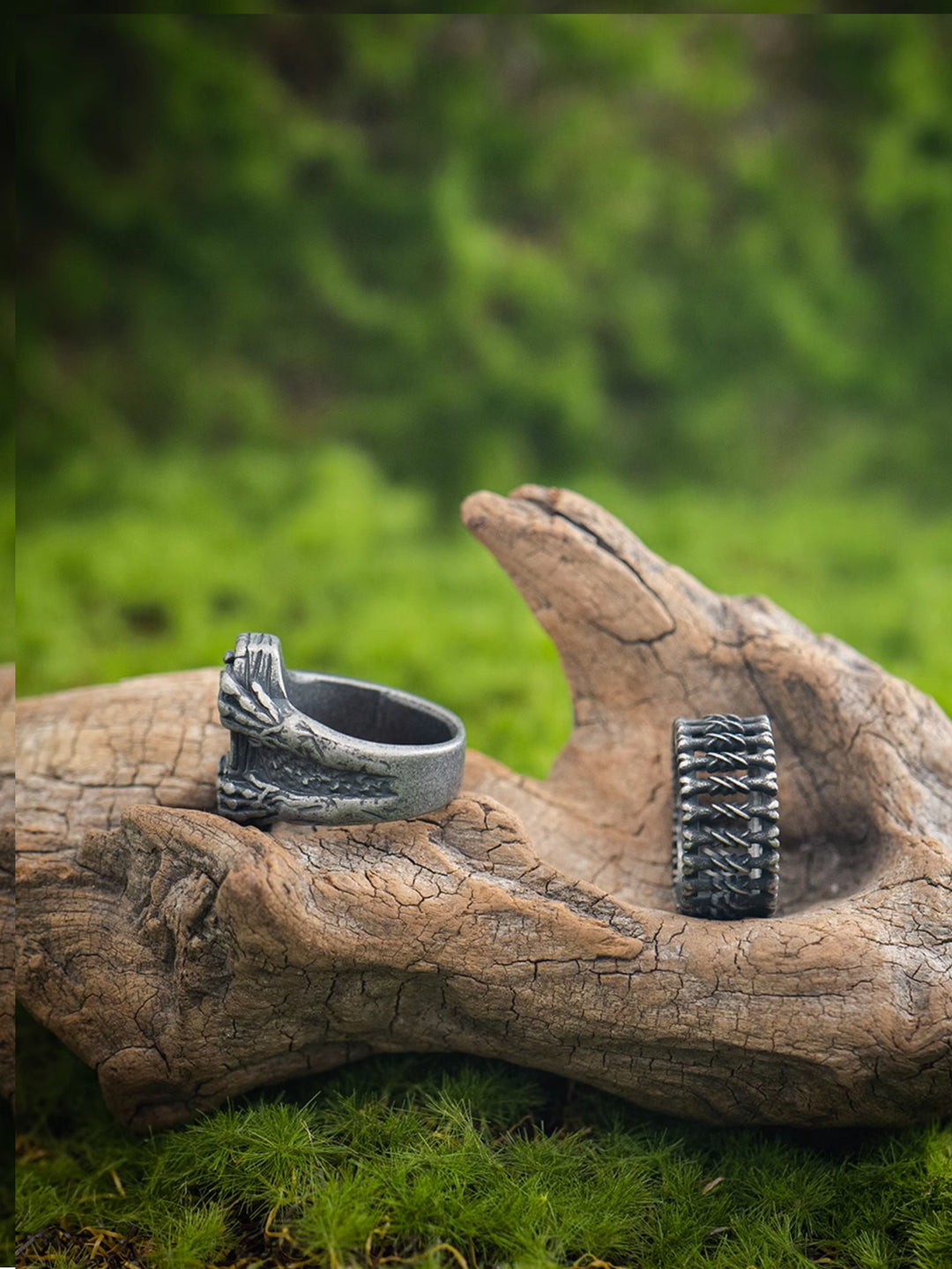 Bone Cutout Vintage Ring