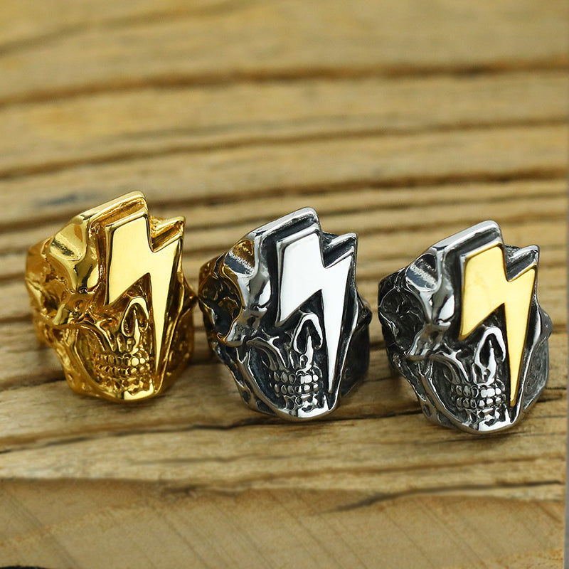 Skull Lightning Ring