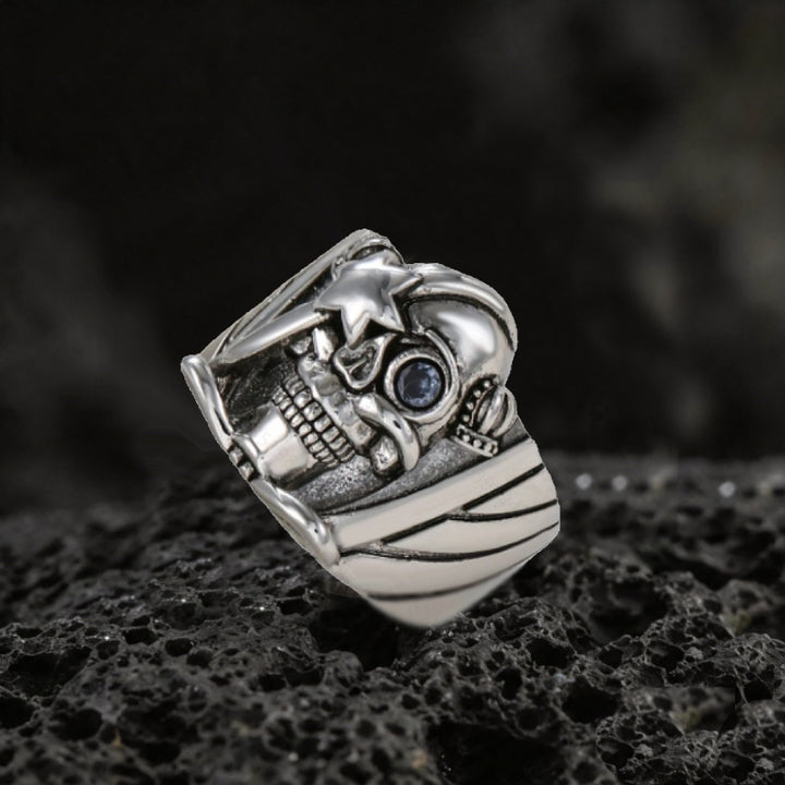 Vintage Pirate Skull Ring