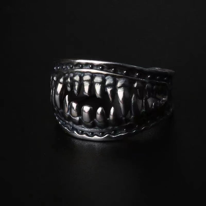 Gothic Devil Tooth Ring