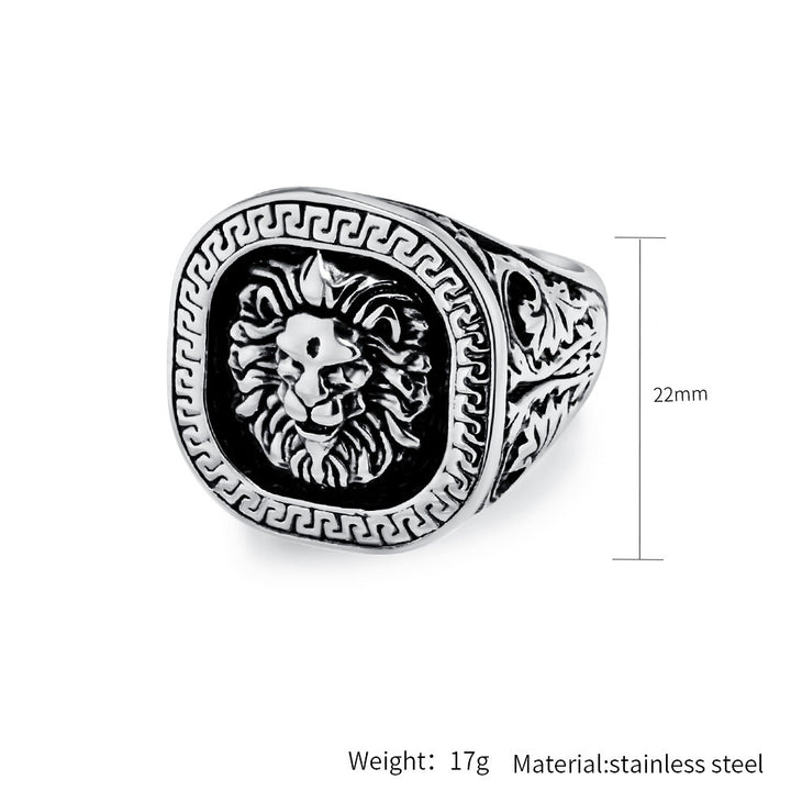 Vintage lion ring