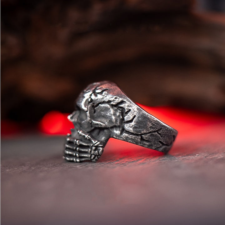 Silence Skull Ring