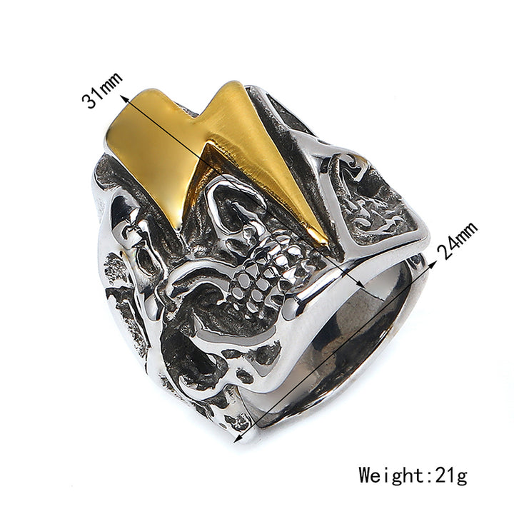 Skull Lightning Ring