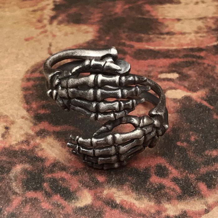 Vintage Skeleton Bone Ring
