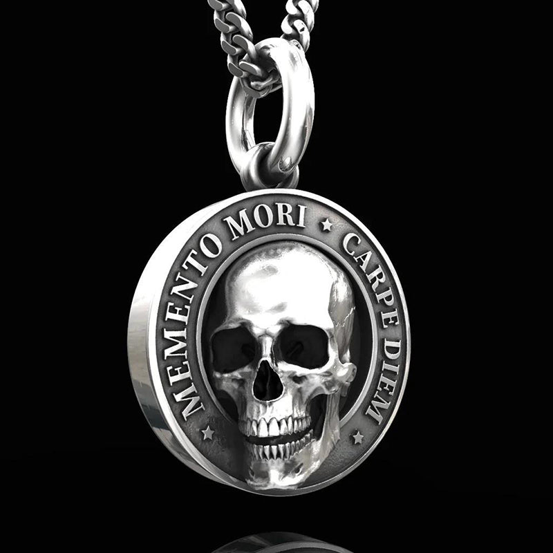 Skull Coin Necklace
