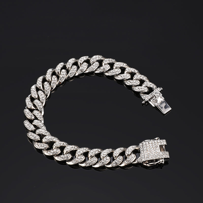 18k gold Cuban bracelet