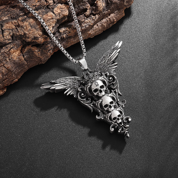 Skull Wing Pendant