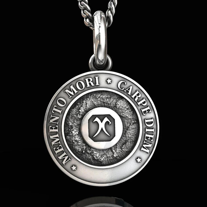 Skull Coin Necklace