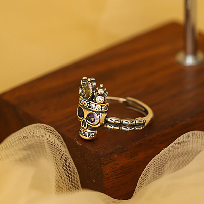 King Skull Ring