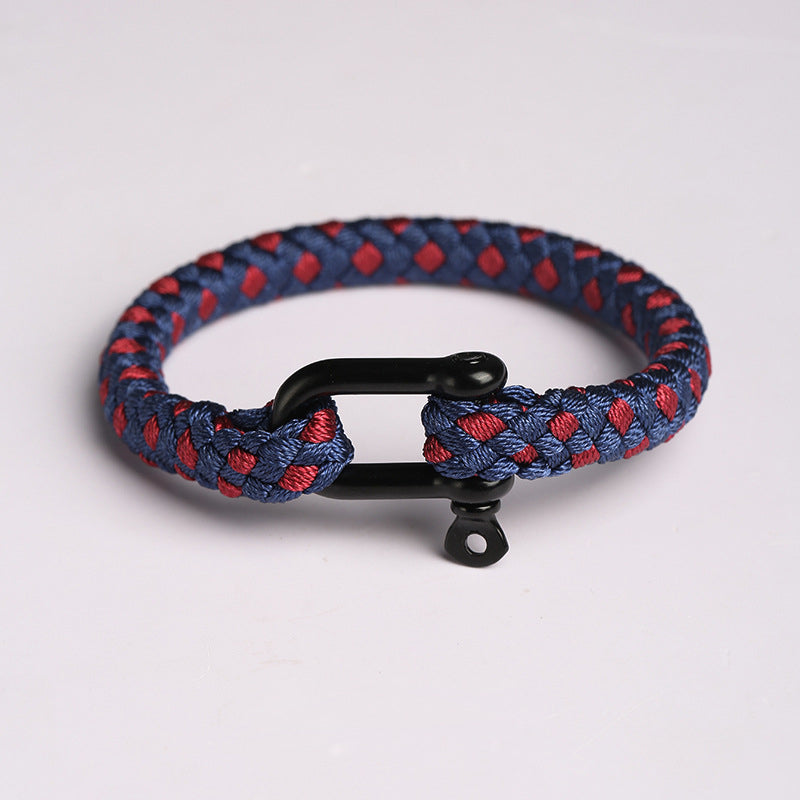 Hand-woven paracord men&