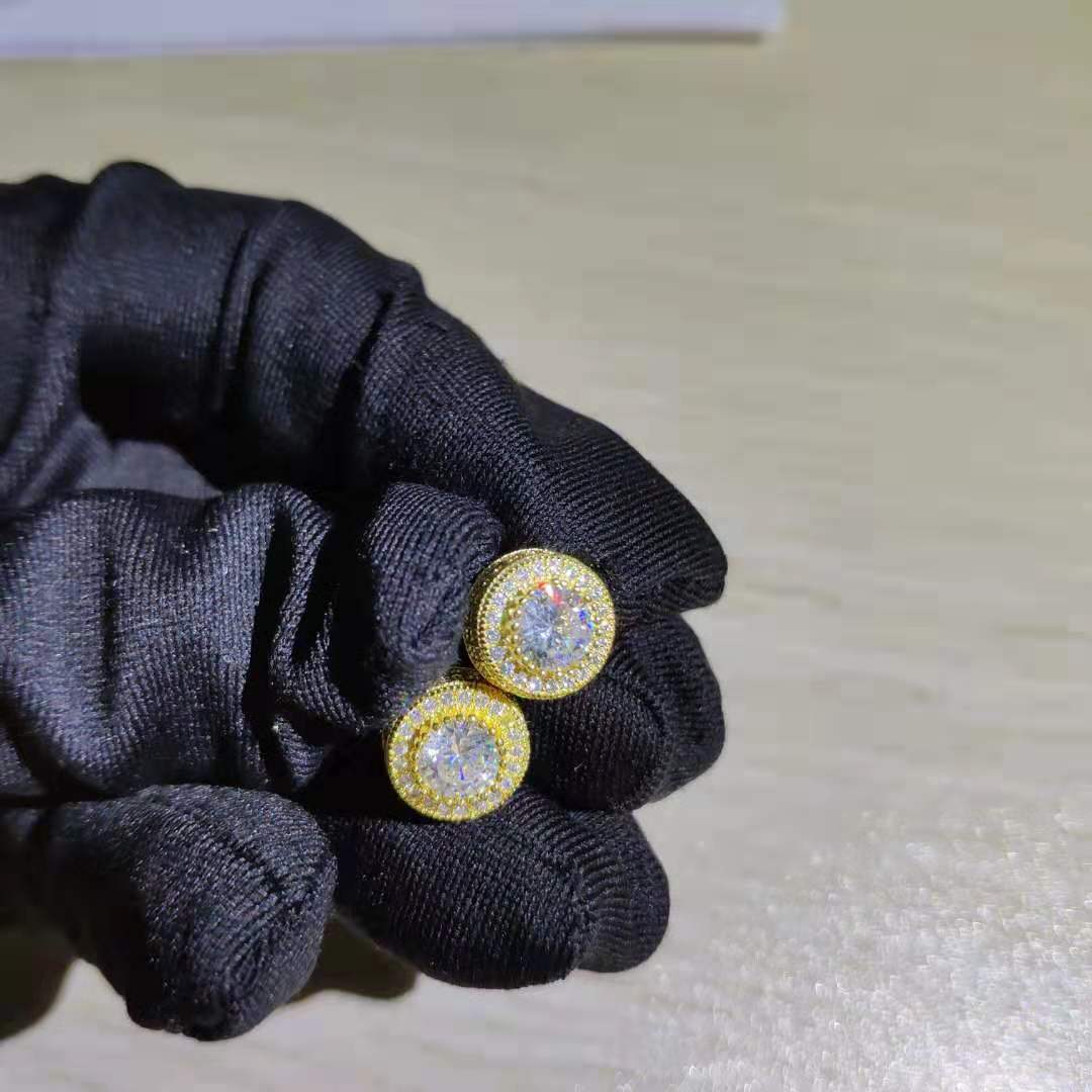 Full diamond earrings