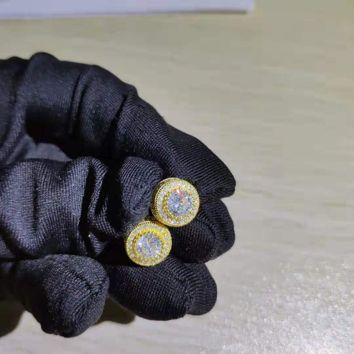 Full diamond earrings