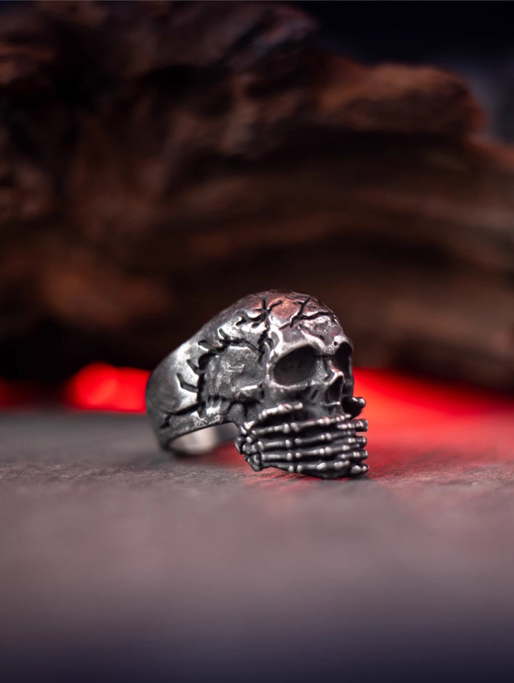 Silence Skull Ring