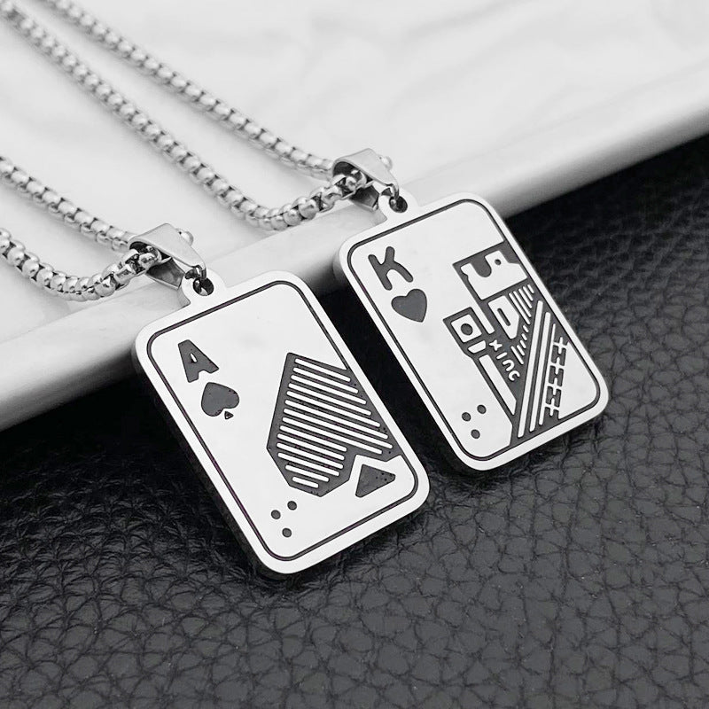 Playing Card Necklace