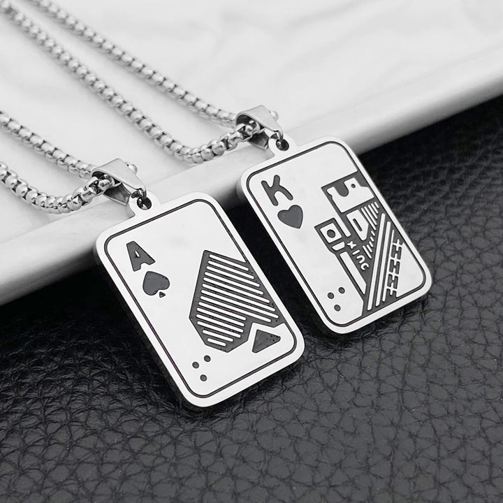Playing Card Necklace