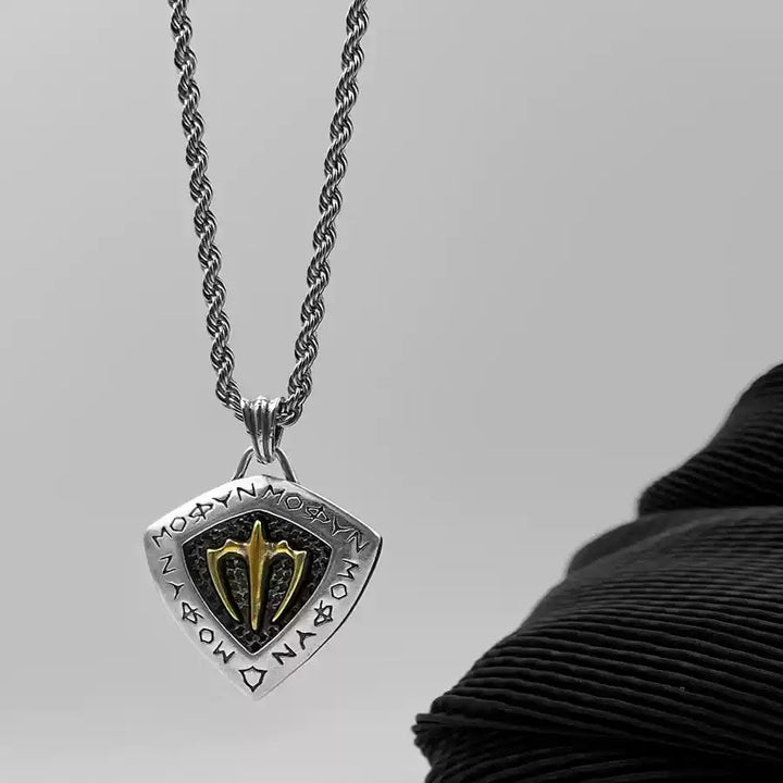 Vintage Trident Necklace