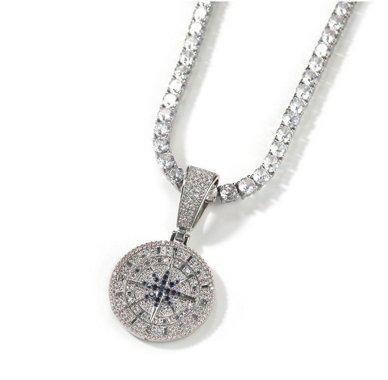 Compass Pendant Necklace