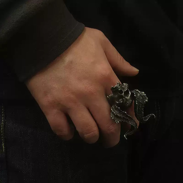 Satanic "Devil" Skull Ring