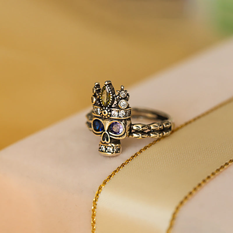 King Skull Ring