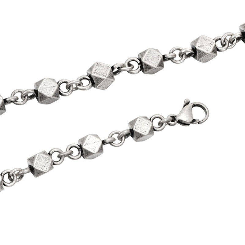 Vintage Geometric Cube Bracelet