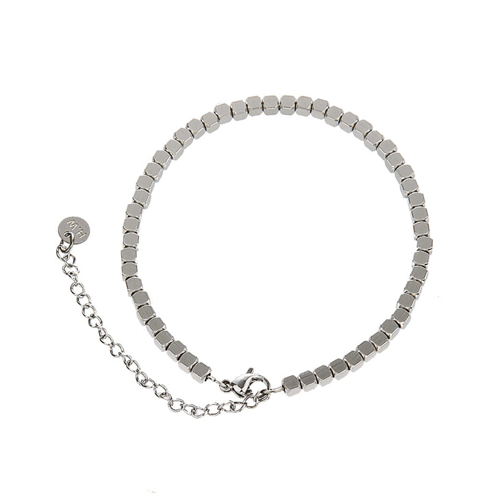 Hematite Bead Bracelet