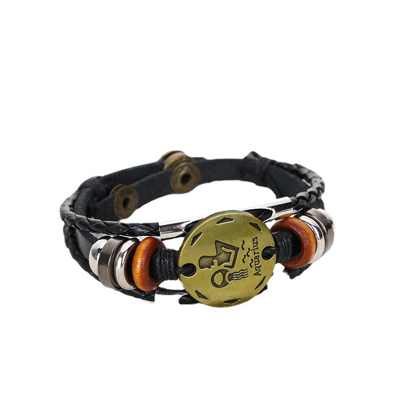 Twelve constellations bracelet