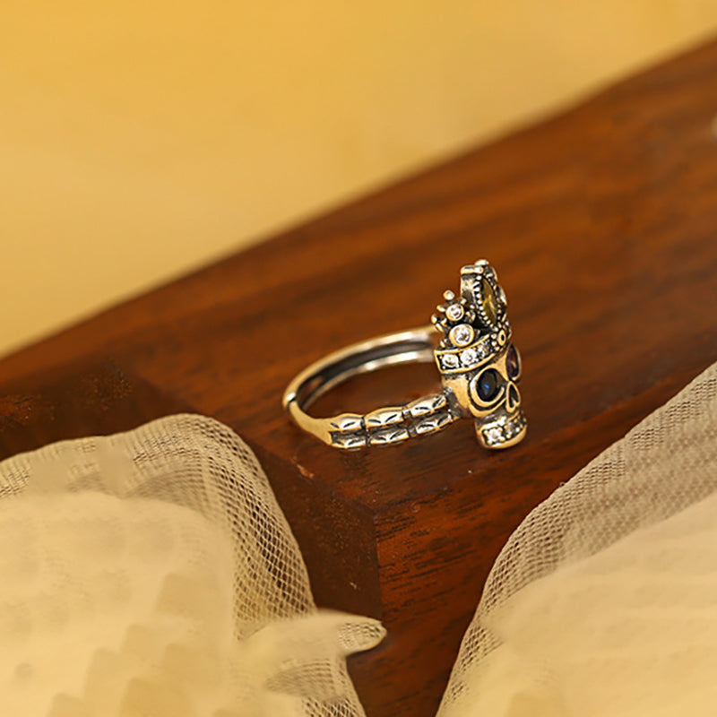 King Skull Ring