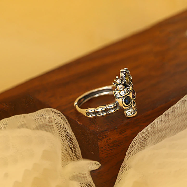 King Skull Ring