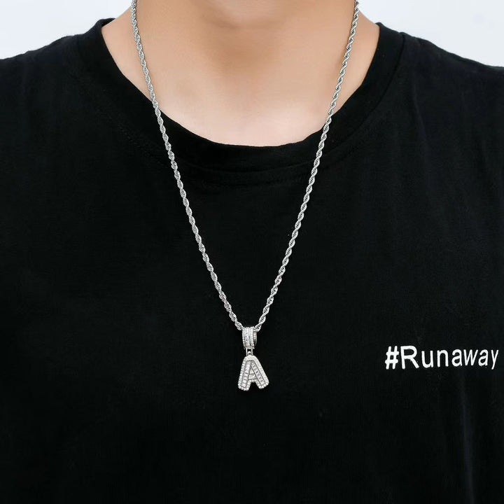 Alphabet Pendant Necklace
