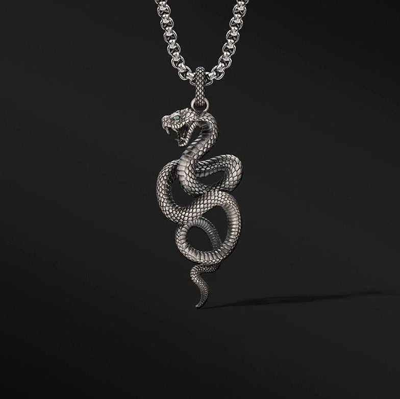 Spirit snake necklace