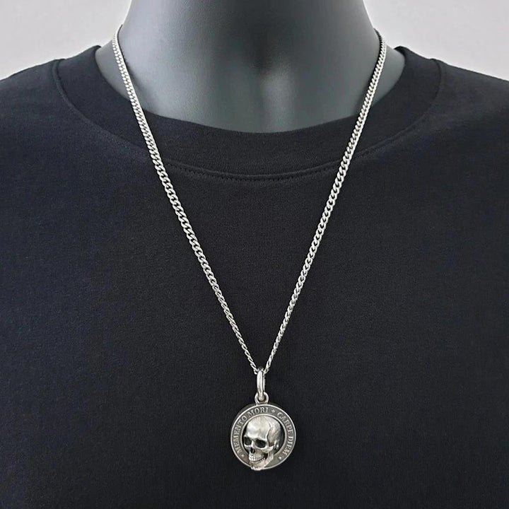 Skull Coin Necklace