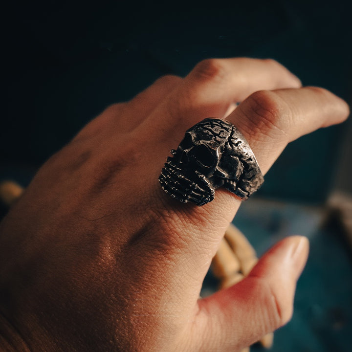 Silence Skull Ring