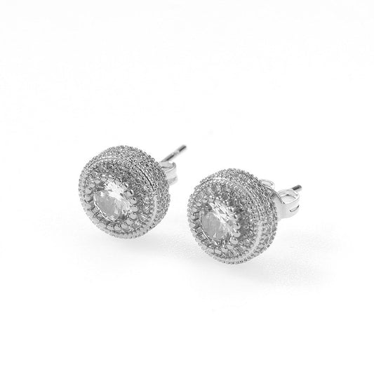 Full diamond earrings