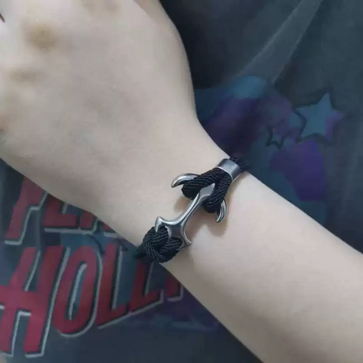 Anchor Handwoven Bracelet