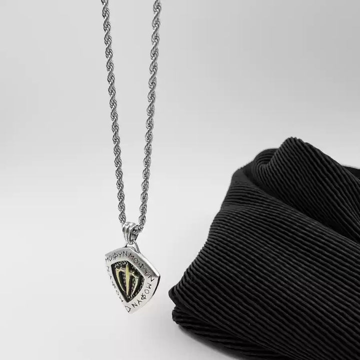 Vintage Trident Necklace